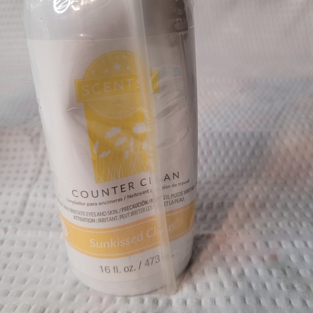 Scentsy‎ Counter Clean Sunkissed Citrus Multipurpose Spray 16 fl oz New